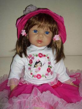 Daina von Doris Stannat - braune Haare, blaue Augen